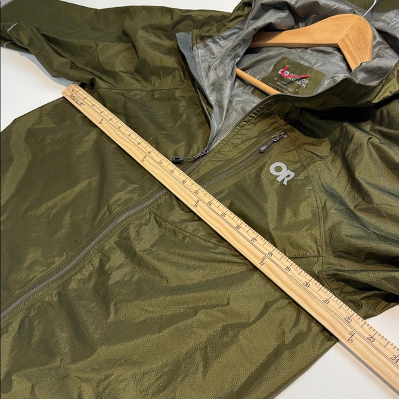 Outdoor Research Men's Helium Rain Jacket Windbreaker Size Medium - Picture 4 of 7